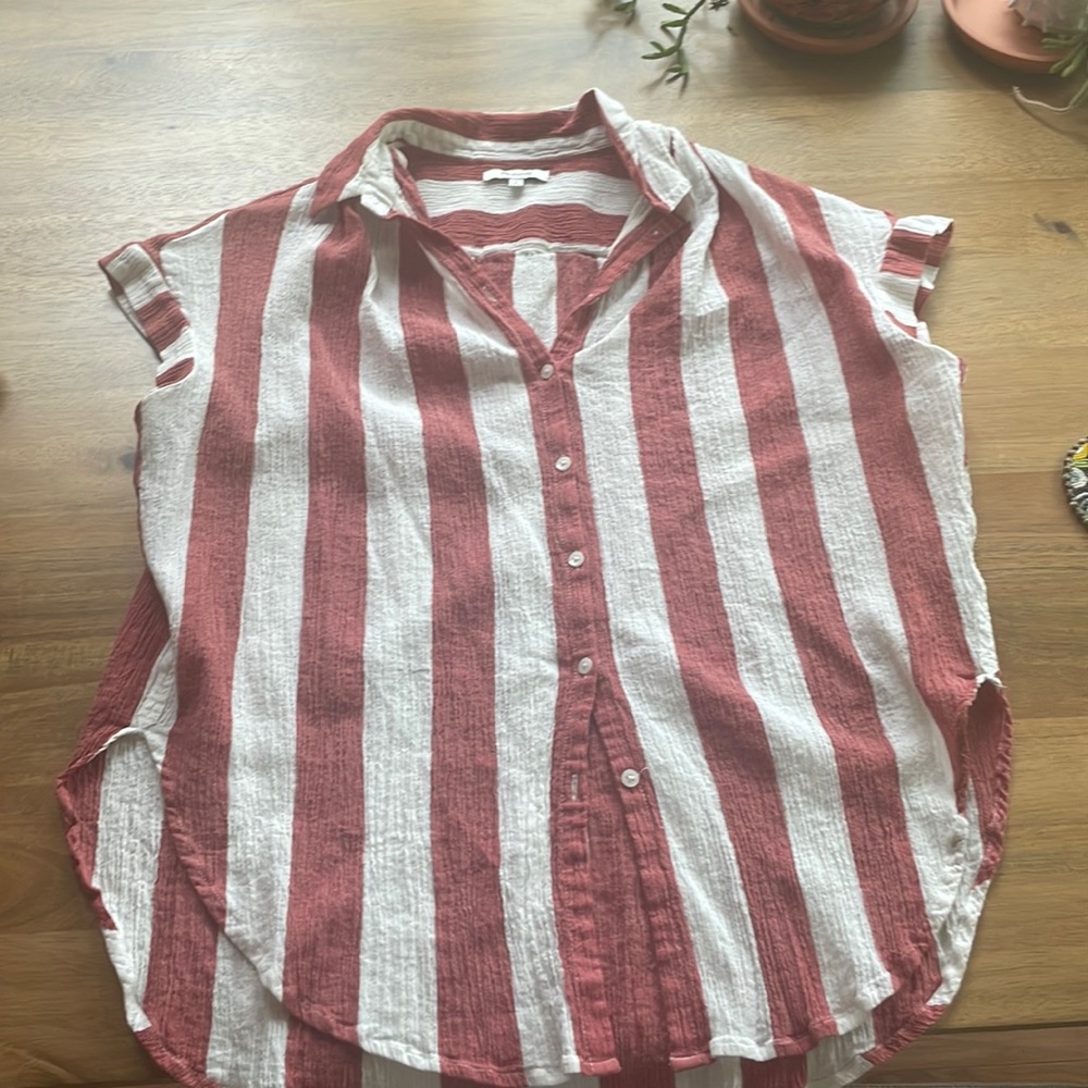 Madewell Button Up Top 🍬